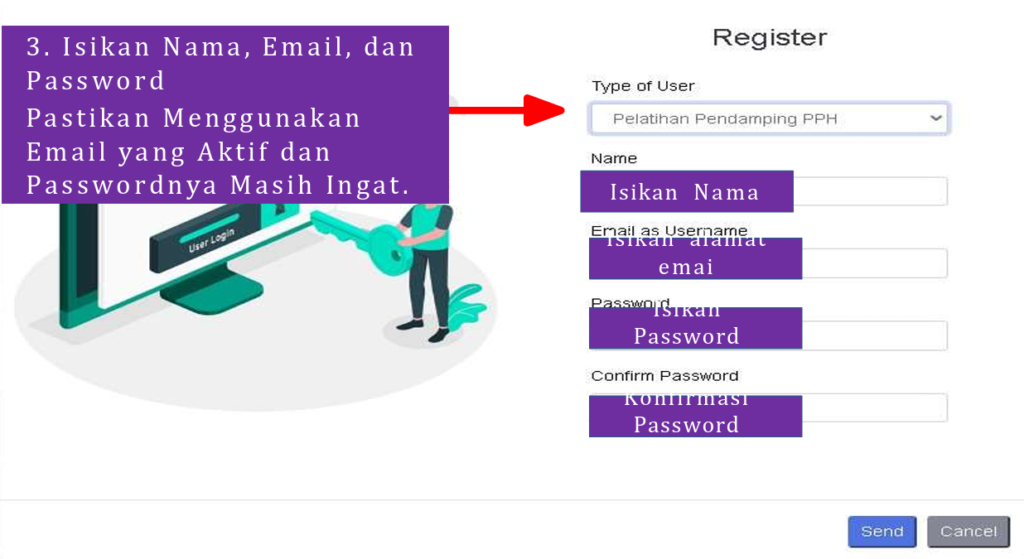 Panduan Pendaftaran Pelatihan P3H Yayasan Elang muda Tepi Barat Screenshot 797 1024x559