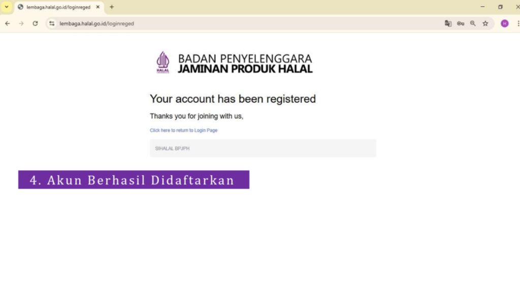 Panduan Pendaftaran Pelatihan P3H Yayasan Elang muda Tepi Barat Screenshot 800 1024x554