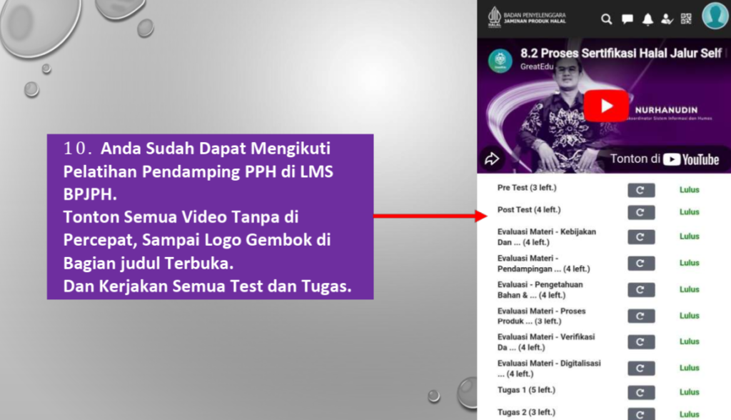 Panduan Pendaftaran Pelatihan P3H Yayasan Elang muda Tepi Barat Screenshot 814 1024x588